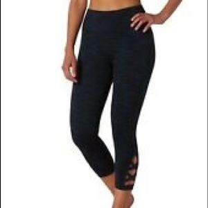 NWT Shambhala space dye dark teal capris